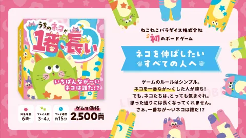 うちのネコが1番長い