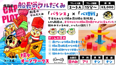 船長のワルだくみ
