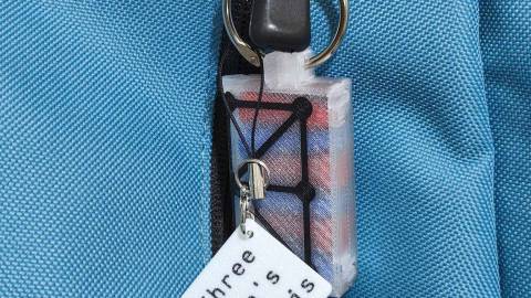 【Three men's morris】ミニボドゲキーホルダー