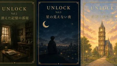 【謎解き冊子】UNLOCK Vol.2～4