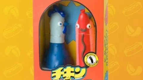 チキンVSホットドッグ